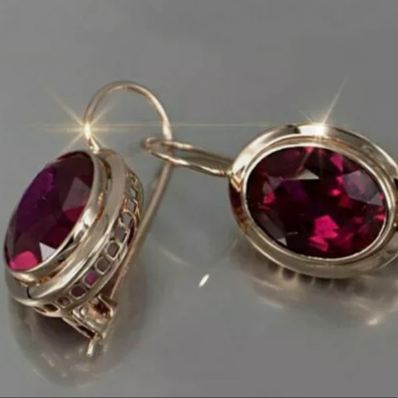 Silver Plated Ear Hook Drop Dangle Earrings - Picture 2 of 2